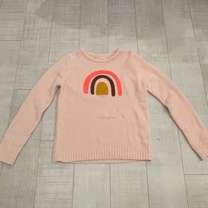 Like new Cat and Jack Rainbow sweater